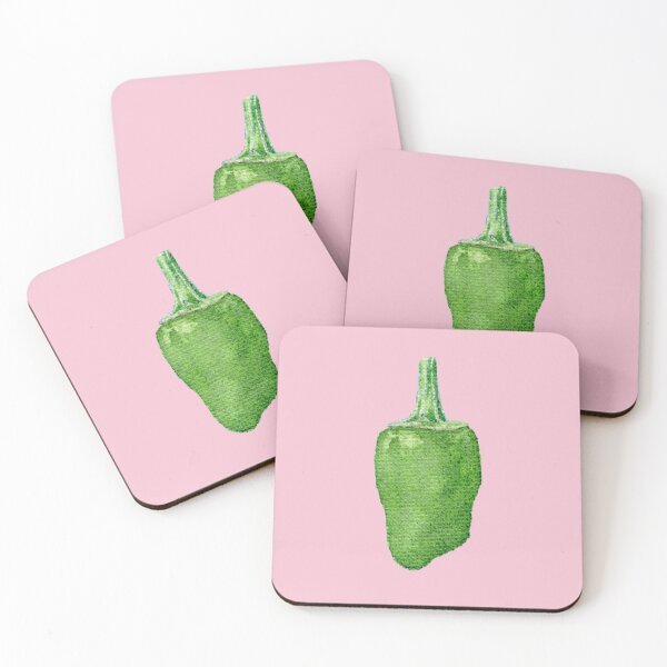 Item preview, Green Bell Pepper Watercolor designed and sold by euniza.