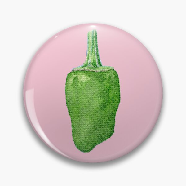 Item preview, Green Bell Pepper Watercolor designed and sold by euniza.