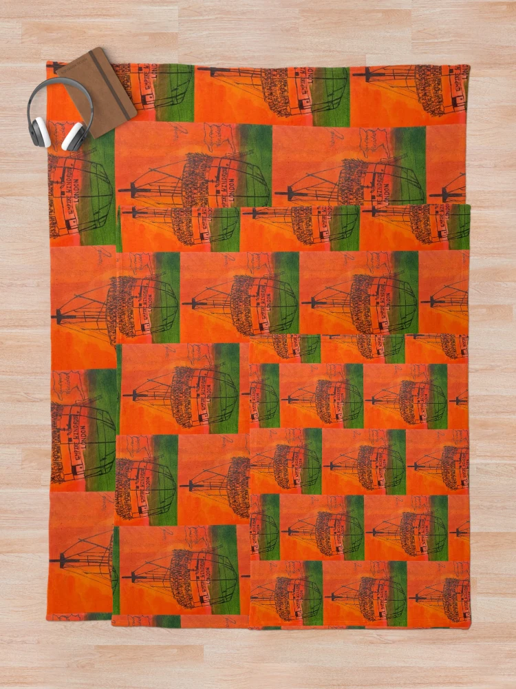 Thumbnail 5 of 6, Throw Blanket, Windrush designed and sold by Tortoise and Flower .