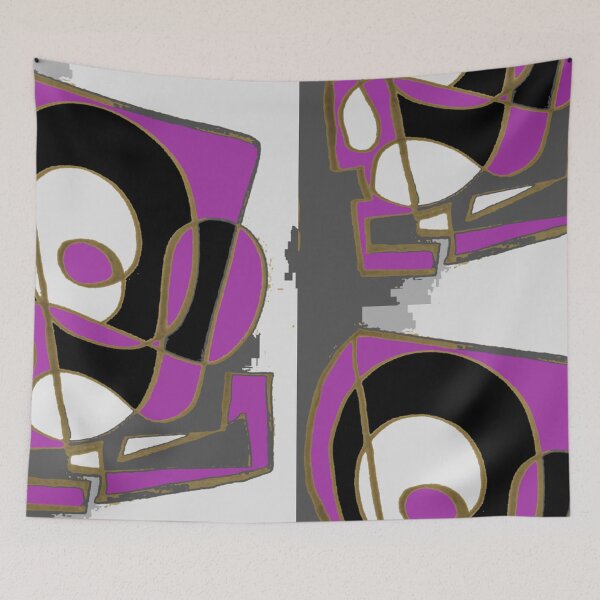 Item preview, Abstract Purple & Black & Grey designed and sold by SmashingDeals.