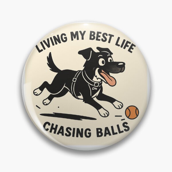 Item preview, Pancho chasing a ball designed and sold by AGFleming.