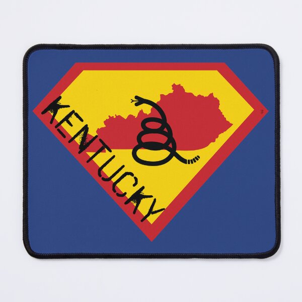 Item preview, KENTUCKIAN SHIELD - Freedom Is The Superpower - Modern Gadsden Snake Flag - Dont Tread On Me SUPERHERO KENTUCKY spellout design designed and sold by pelagio.