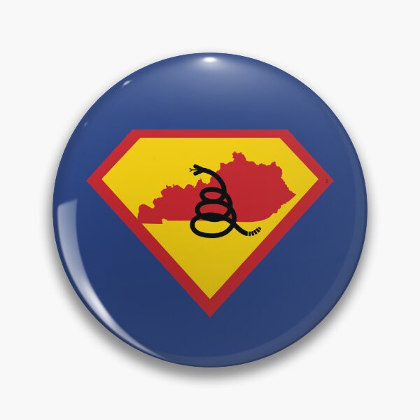Item preview, KENTUCKIAN  SHIELD - Freedom Is The Superpower - Modern Gadsden Snake Flag - Dont Tread On Me SUPERHERO KENTUCKY design designed and sold by pelagio.