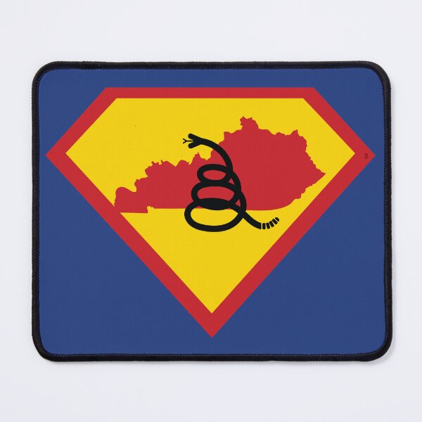 Item preview, KENTUCKIAN SHIELD - Freedom Is The Superpower - Modern Gadsden Snake Flag - Dont Tread On Me SUPERHERO KENTUCKY design designed and sold by pelagio.