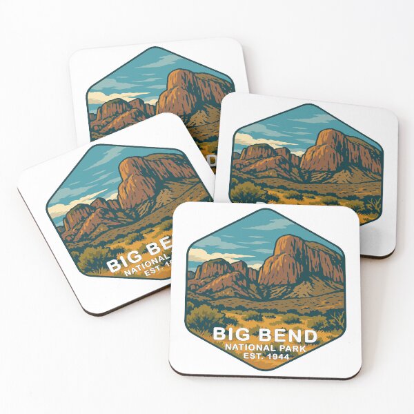 Item preview, Big Bend National Park Texas Sticker designed and sold by Ismeal Von.