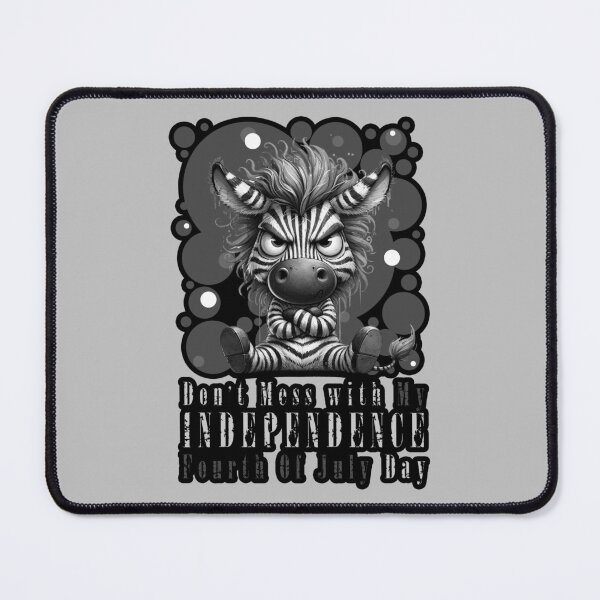 Item preview, Defiant Zebra (02): Fourth of July Independence Day designed and sold by Bearded Jester Designs.