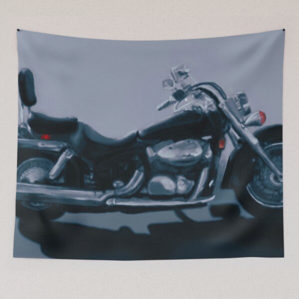 Item preview, Honda Shadow Bike, Blue/Grey designed and sold by KrissiNotPissi.