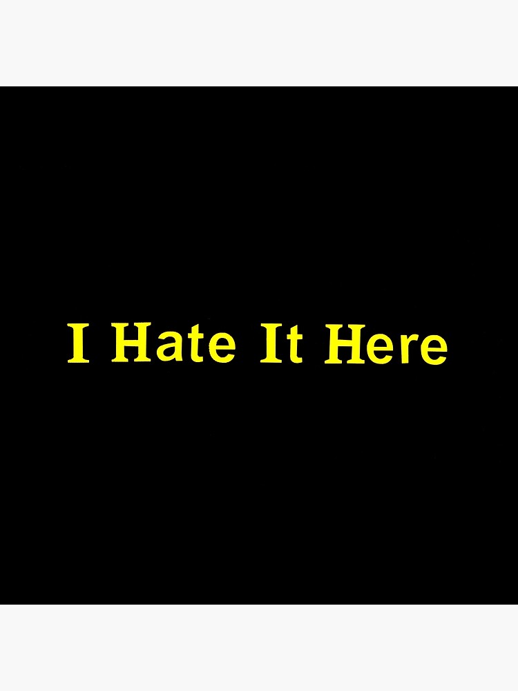 Thumbnail 4 of 4, Pillow, I Hate It Here designed and sold by LindasPhotoArt.