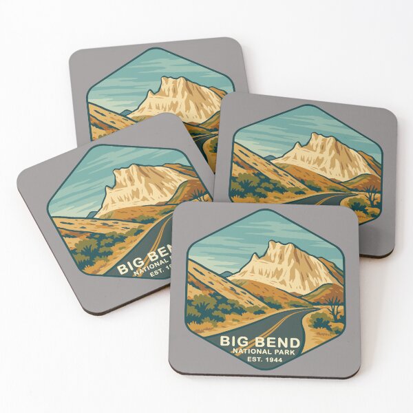 Item preview, Big Bend National Park Texas Sticker designed and sold by Ismeal Von.