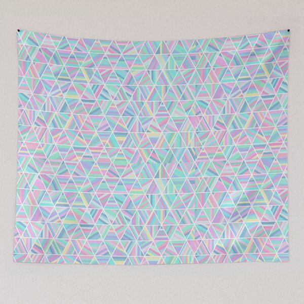 Item preview, Holographic Neon Pastel Geometry designed and sold by FestDrip.