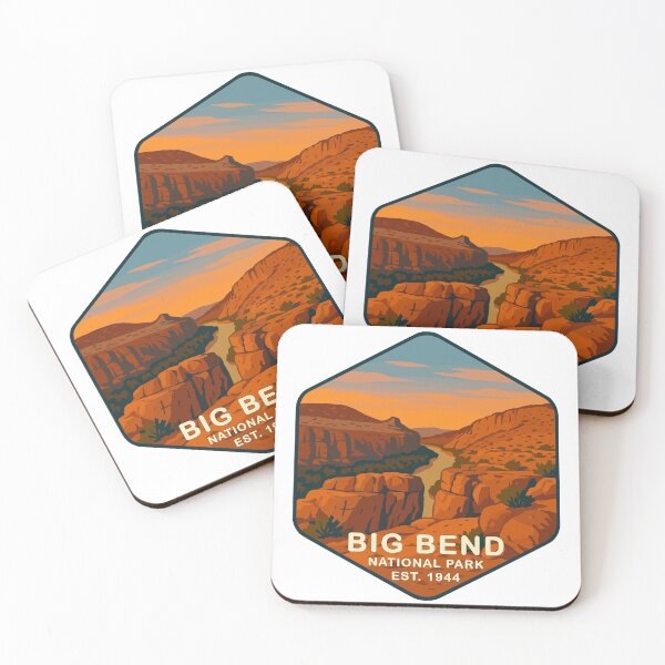 Item preview, Big Bend National Park Texas Sticker designed and sold by Ismeal Von.