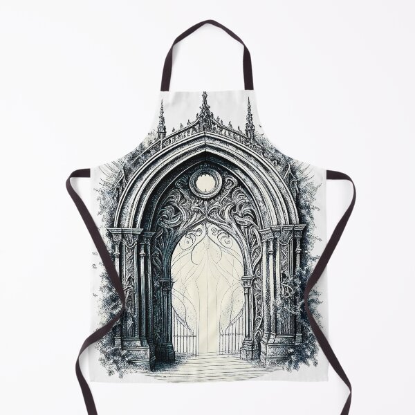 Item preview, Majestic Entrance: Ornate Gothic Cathedral Entrance designed and sold by ShadowAndSlate.