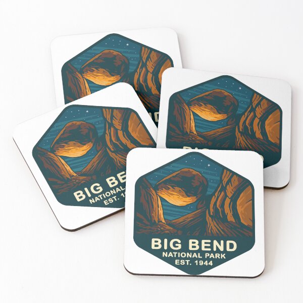Item preview, Big Bend National Park Texas Sticker designed and sold by Ismeal Von.