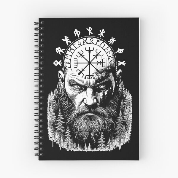 Item preview, Viking Warrior Mind Norse Mythology Nordic Runes Forest designed and sold by GrandeDuc.