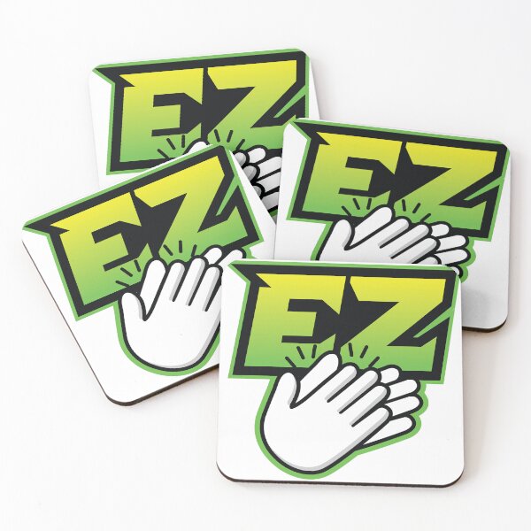 Item preview, EZ Claps Gamer Sticker designed and sold by LazyCreativeCo.