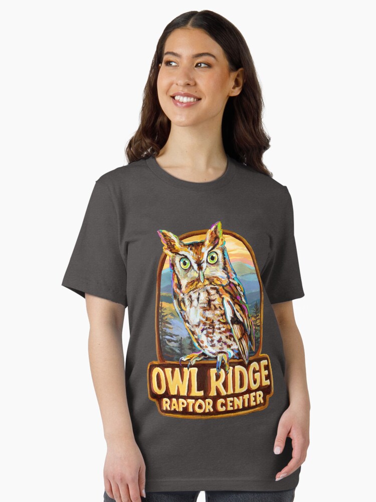 Thumbnail 2 of 7, Essential T-Shirt, Owl Ridge Raptor Center Eastern Screech Owl Nugget designed and sold by OwlRidgeRaptor.