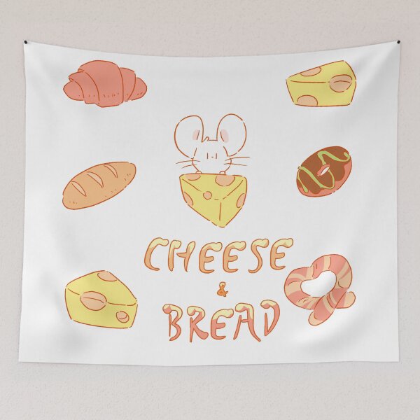 Item preview, Cheese & Bread designed and sold by Milli's Palette.