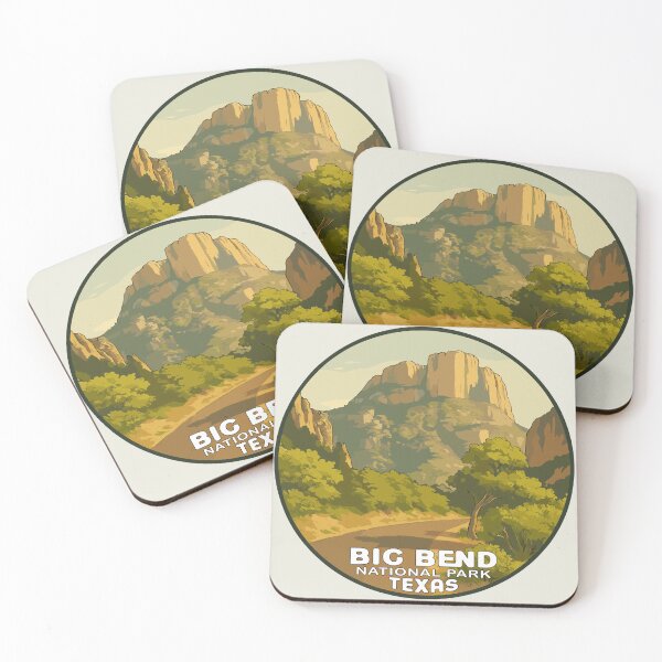 Item preview, Big Bend National Park Texas Sticker designed and sold by Ismeal Von.