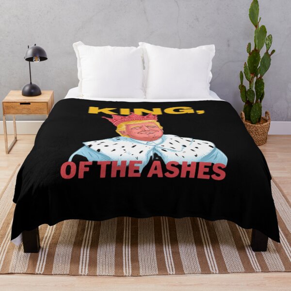 Item preview, Funny KING of the ASHES Anti Trump GOP Republican Protest Fascism NO Dictators designed and sold by splindoershop.