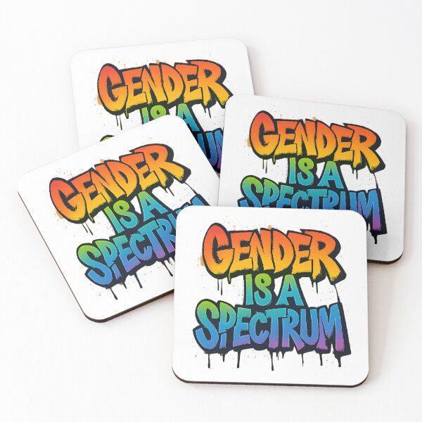 Item preview, Gender Is A Spectrum – Bold Pride Art designed and sold by Haus Of Sin.