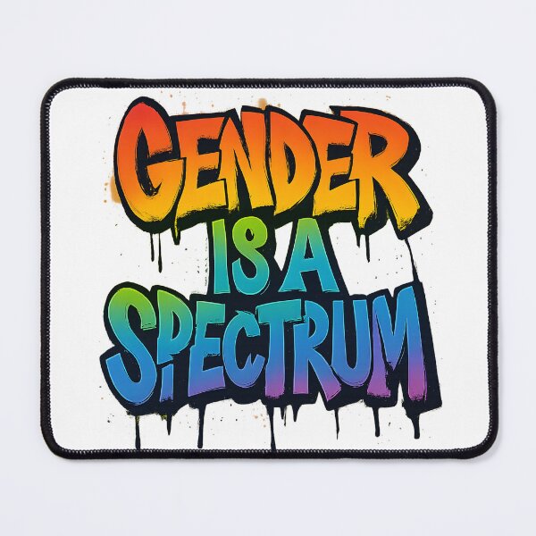Item preview, Gender Is A Spectrum – Bold Pride Art designed and sold by Haus Of Sin.