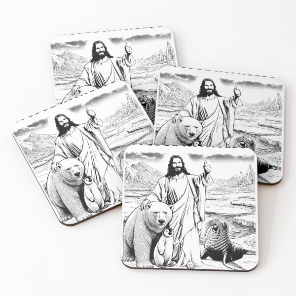 Item preview, I'm Cool With Jesus Cute Christian Faith Bible designed and sold by Kimberley King Art  King Art.
