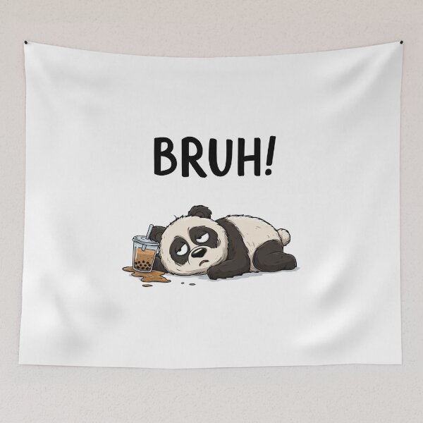 Item preview, Funny meme - Bruh Panda designed and sold by hamishby.