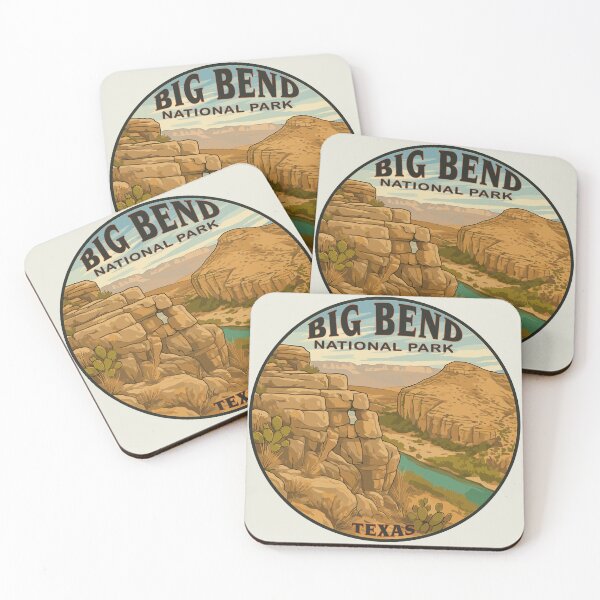 Item preview, Big Bend National Park Texas Sticker designed and sold by Ismeal Von.