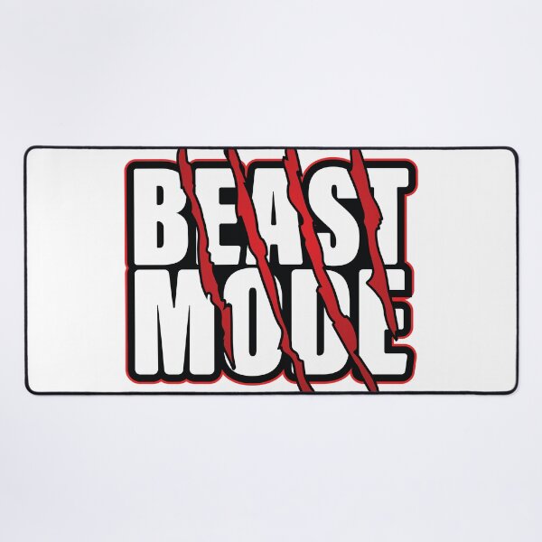 Item preview, Beast Mode Sticker designed and sold by LazyCreativeCo.