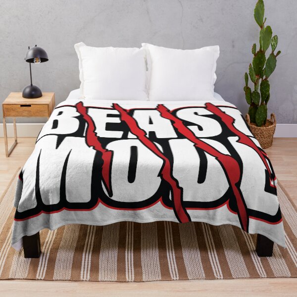 Item preview, Beast Mode Sticker designed and sold by LazyCreativeCo.