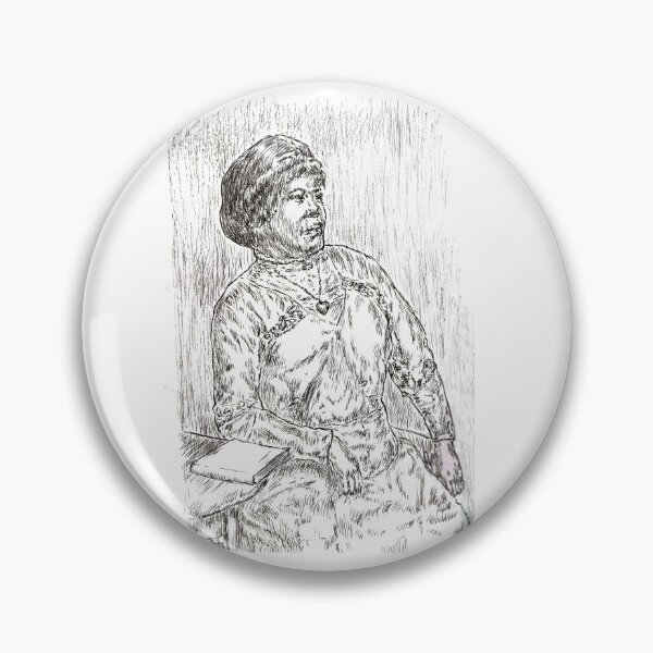 Item preview, Mary McLeod Bethune designed and sold by Alphaholics Non-Anonymous Art Studios.