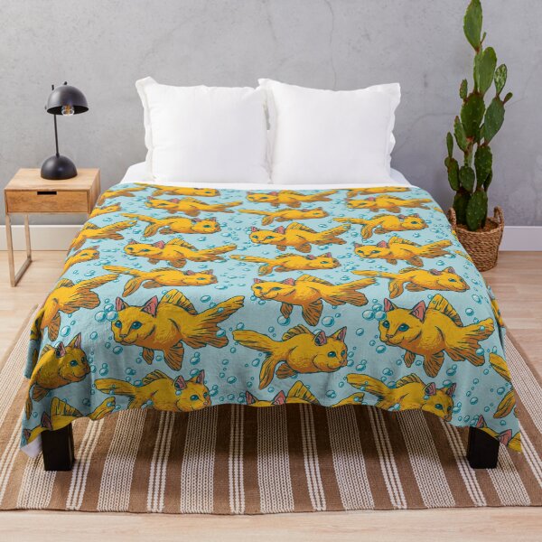 Item preview, Cat Fish Pattern by Tobe Fonseca designed and sold by Tobe Fonseca®.