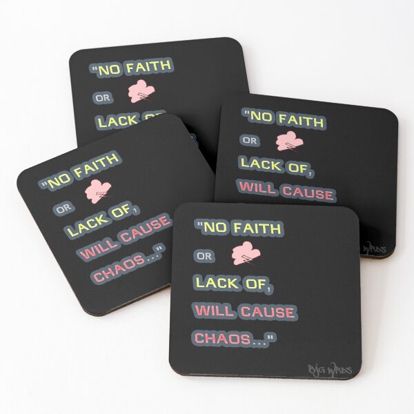 Item preview, "NO FAITH ..." Quote 5/30/2025 designed and sold by BJGWRDS.