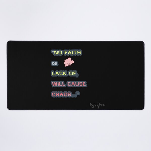 Item preview, "NO FAITH ..." Quote 5/30/2025 designed and sold by BJGWRDS.