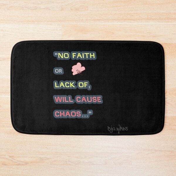 Item preview, "NO FAITH ..." Quote 5/30/2025 designed and sold by BJGWRDS.