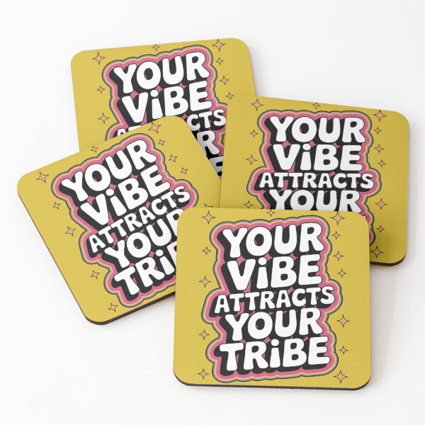 Item preview, Your vibe attracts your tribe  designed and sold by DropRomance.