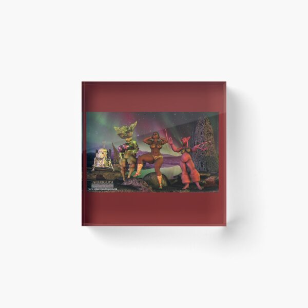 Item preview, Three Celestial Mothers Of Differing Intergalactic Origin designed and sold by Alphaholics Non-Anonymous Art Studios.