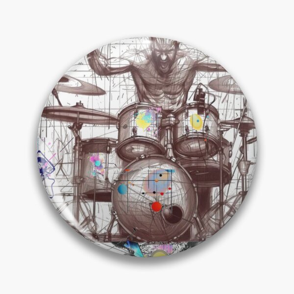 Item preview, Mad Drummer Eyes Owl designed and sold by Rosa1977.