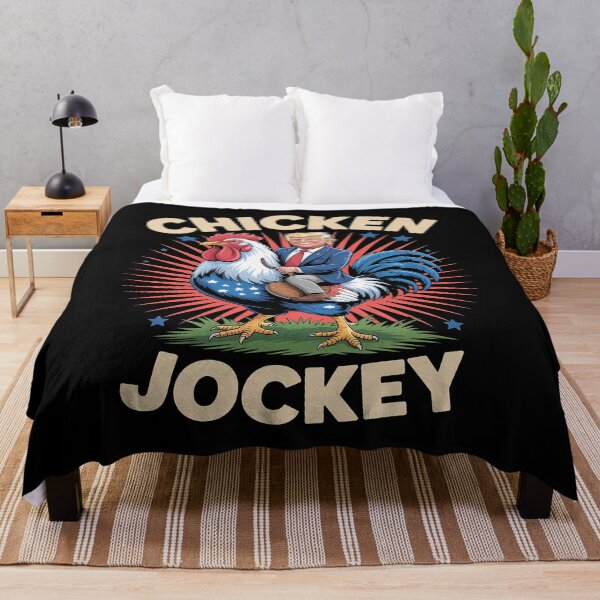 Item preview, Funny Meme Chicken Jockey designed and sold by splindoershop.