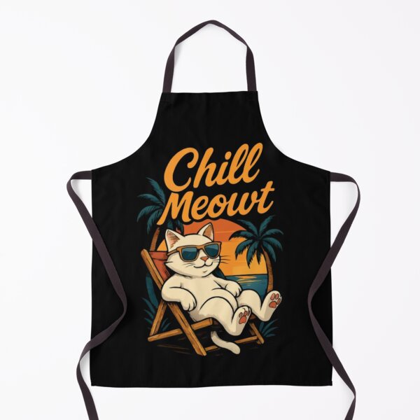 Item preview, Chill Meowt: Sunset Vibes Cat designed and sold by printmala.