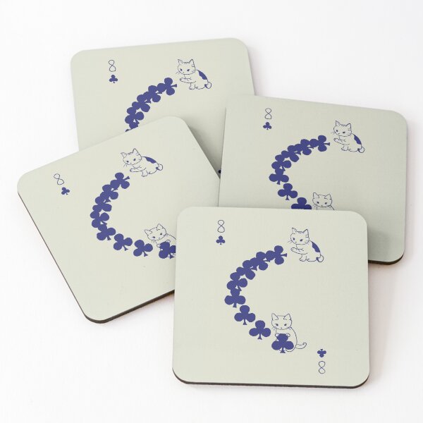 Item preview, 8 of Clubs designed and sold by ArtbyMiraH.