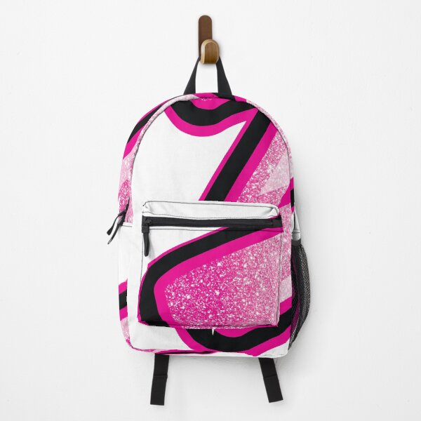 Item preview, Glitter Pink Z Initial Sticker designed and sold by LazyCreativeCo.