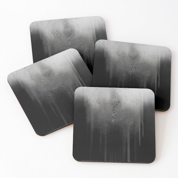 Item preview, Echoes of Identity – Abstract Fingerprint Art designed and sold by Mysterium AI.
