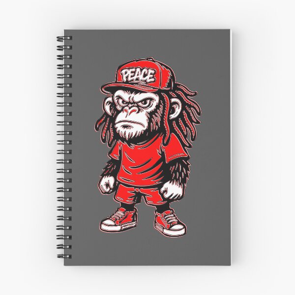 Item preview, Peace Monkey Street Attitude Art and Hat designed and sold by 4rpixs.