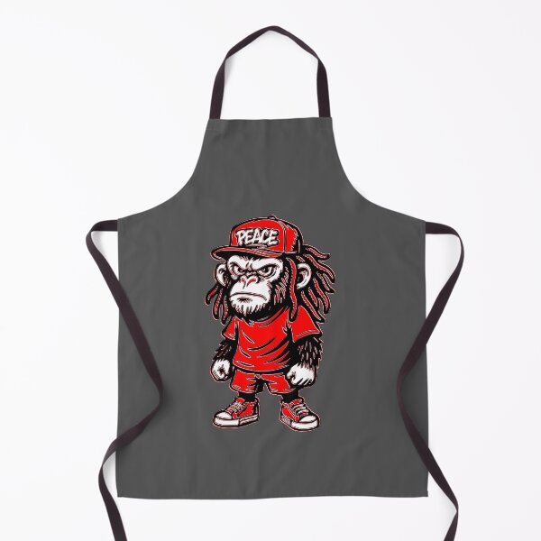 Artikelvorschau, Peace Monkey Street Attitude Kunst und Hut entworfen und verkauft von 4rpixs.