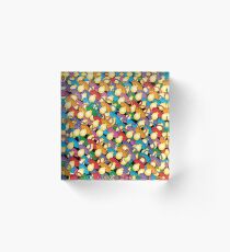comforter pattern Acrylic Block