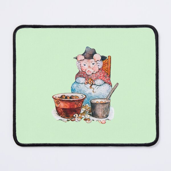 Item preview, Pig Peeling Potatoes (Beatrix Potter) designed and sold by RewindRelicsLI.