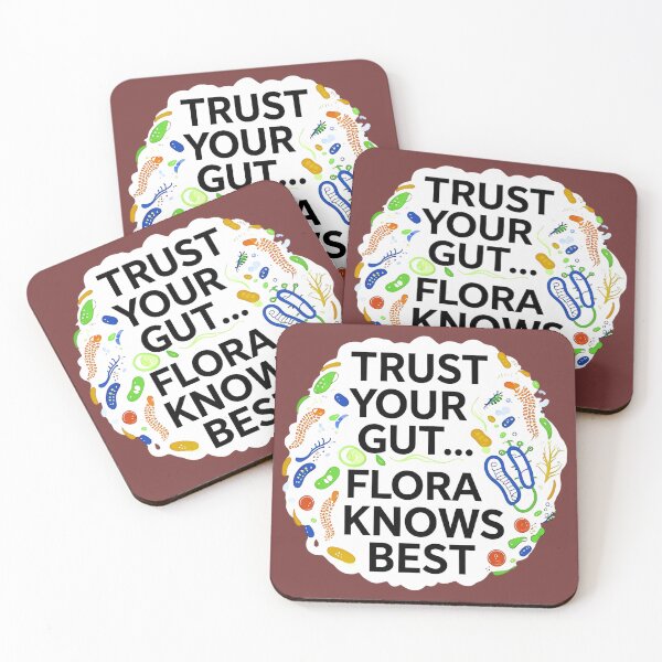 Item preview, Gut Flora Knows Best Science Humor designed and sold by Bliss Find And Design.