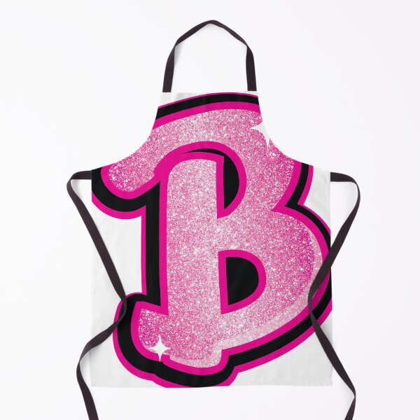 Item preview, Glitter Pink B Initial Sticker designed and sold by LazyCreativeCo.