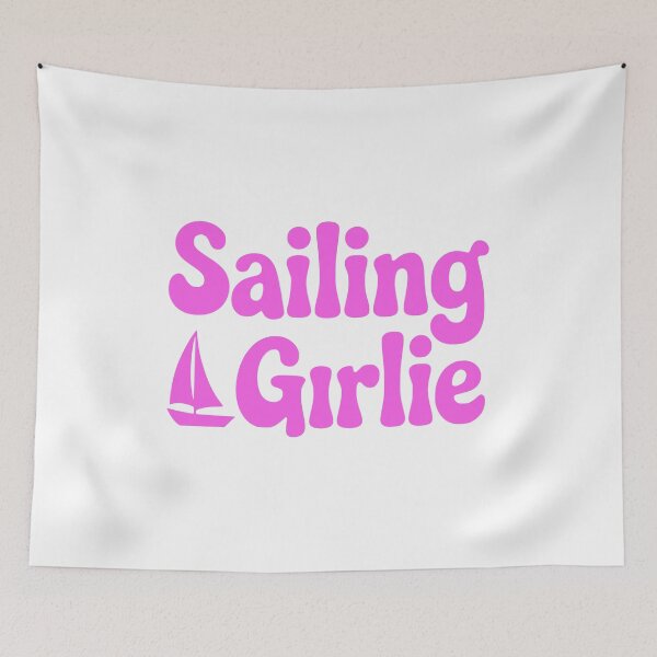 Item preview, Sailing Girlie. Pink Girly designed and sold by PMCreative.